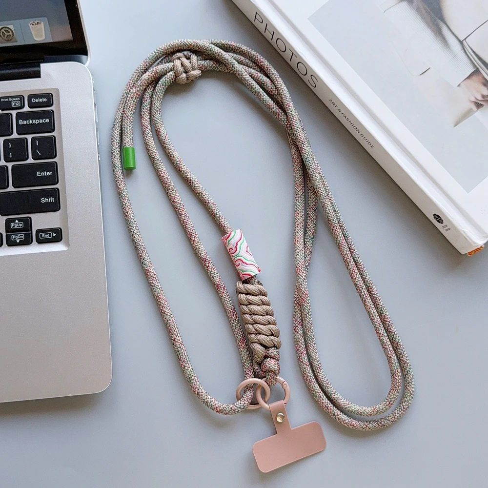Korea Universal Einstellbare Telefon Lanyard Strap Handy Hängen Seil Neck Straps Anti-verloren Lanyards Handy Zubehör – Detail 14
