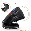 Genuine Leather Man Shoes Elastic Band Men's Sneakers Concise Soft Soled Men Casual Shoes Light Running Sneaker Tenis Shoes 50 6