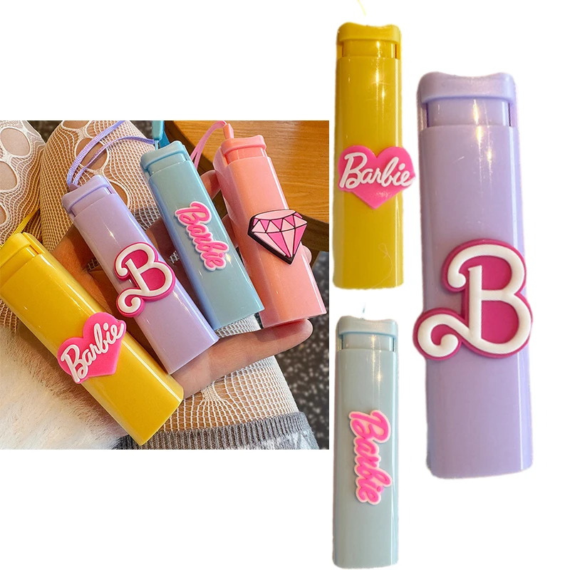 10Ml Barbie Portable Mini Square Spray Bottle Kawaii Cartoon Girls Household Travel Pocket Plastic Profumo Sub-Packing Container