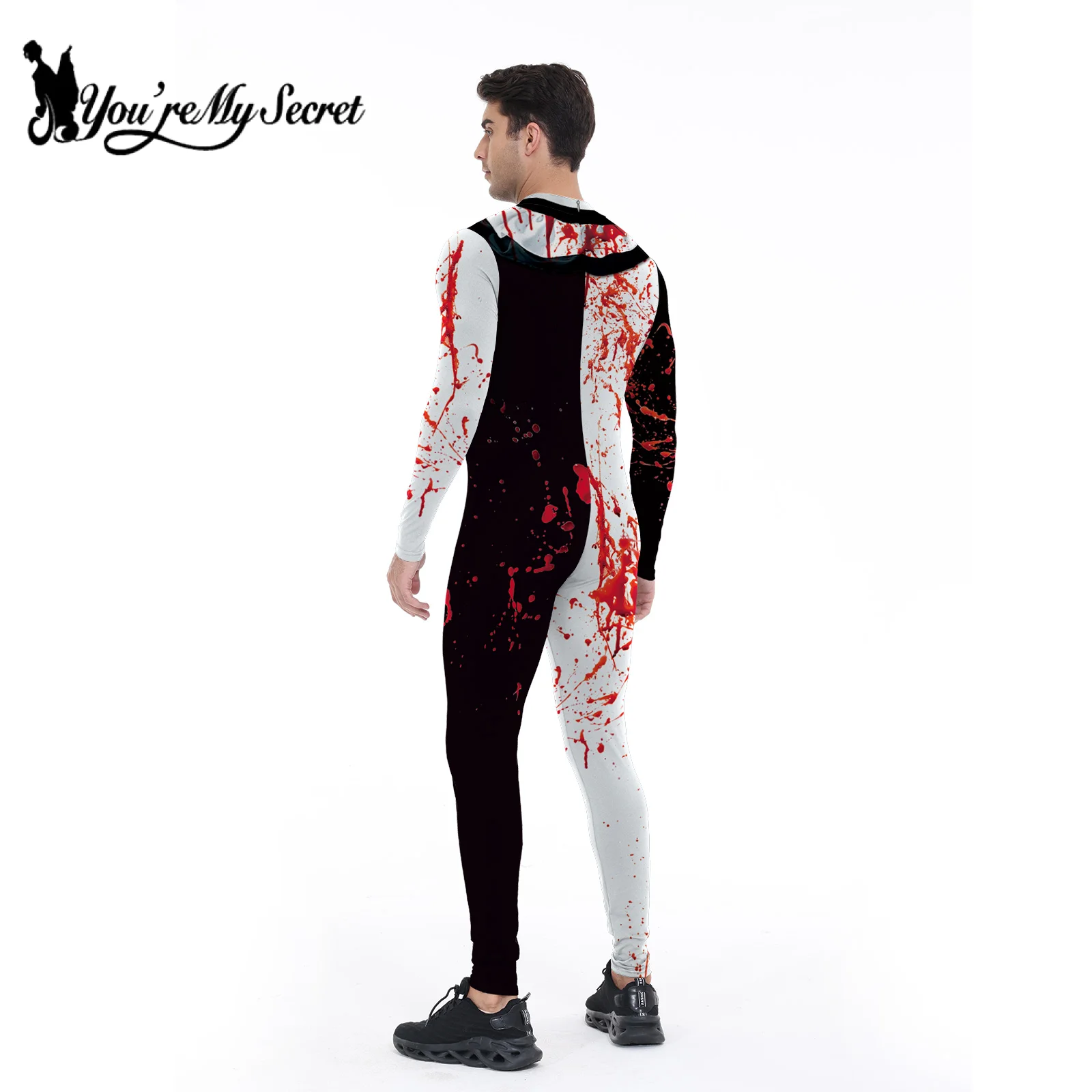 Boys Terrifier Cosplay Costume [You're My Secret] Halloween Horror Scary Clown Carnival Party Children Jumpsuit Zentai Bodysuit cosplay costume