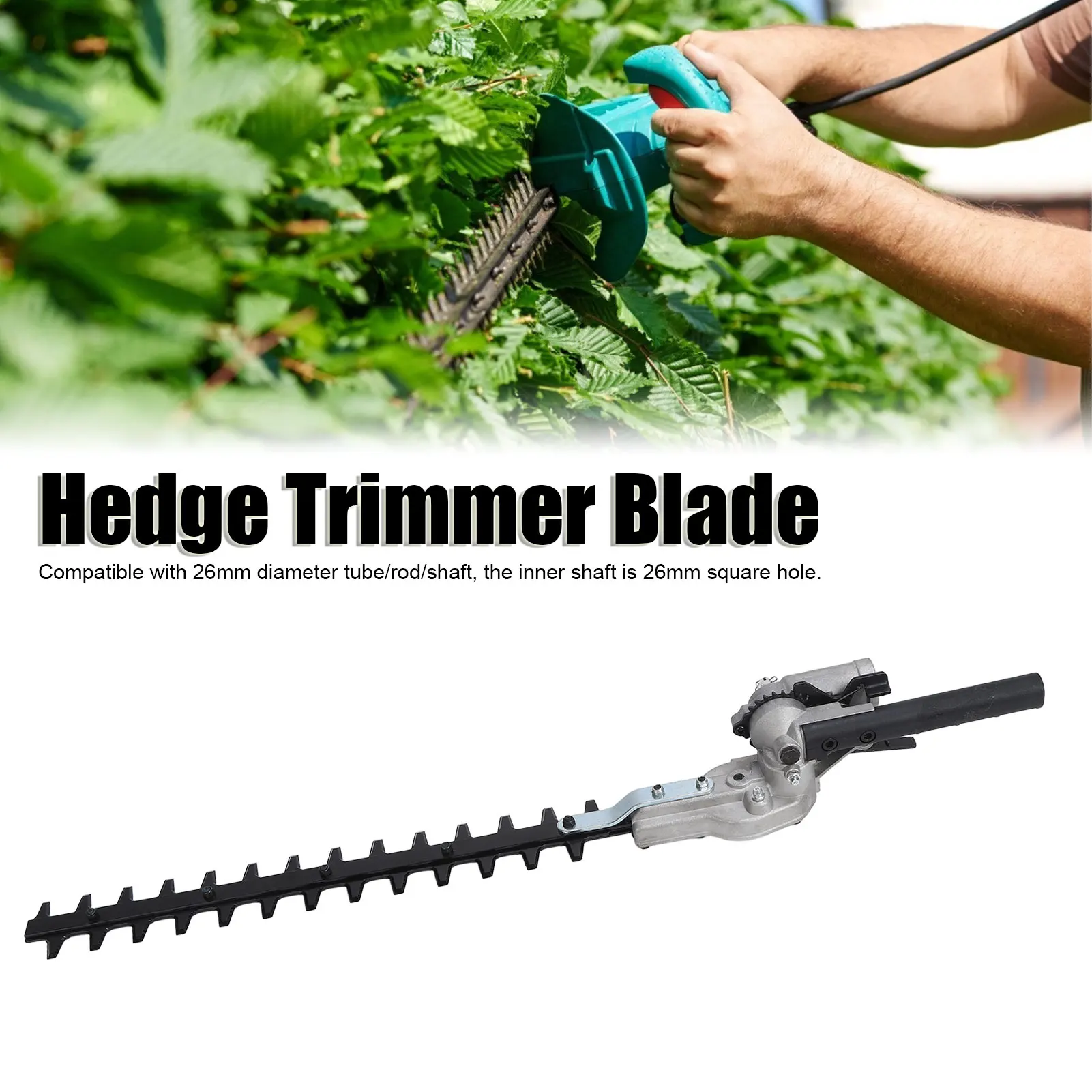 26mm Hedge Trimmer Blade Attachment Replacement Parts for Brush Cutters Garden Trimmers 2