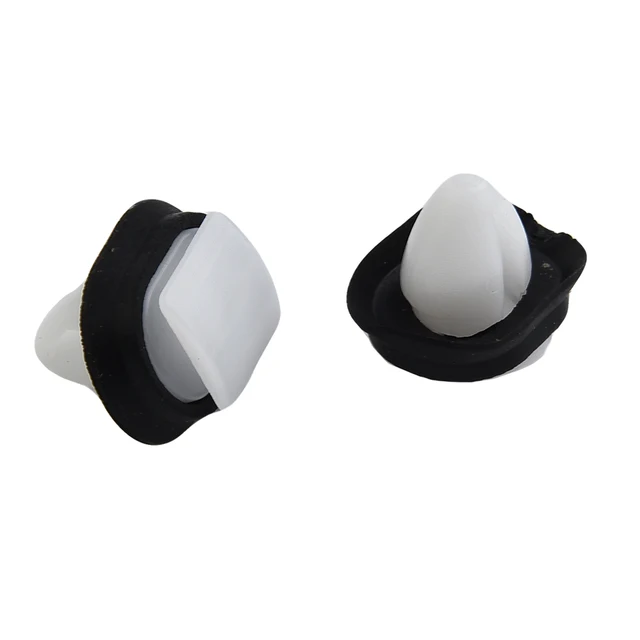 Lot De 25 Clips De Fixation Noirs Pour Portière De Voiture - Compatible Peugeot, Citroën, Fiat - Diamètre 9mm