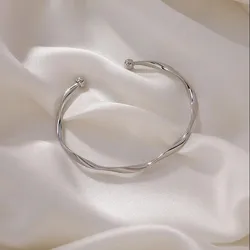 Elegant 925 Sterling Silver Luxury Charm Bracelet for Women - Perfect Wedding Jewelry Gift (10)