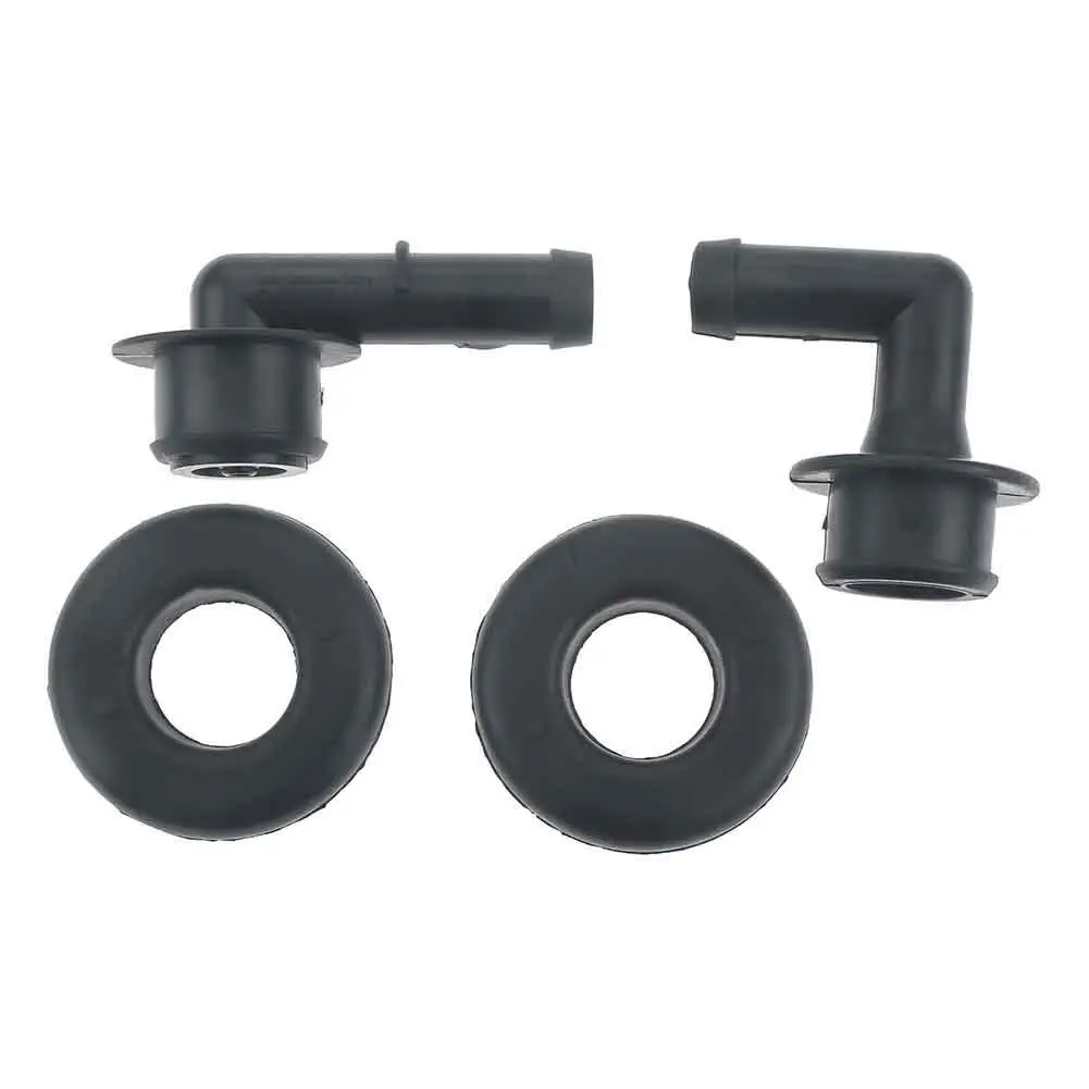 4Pcs/Set Vent Valve Elbows Grommets Kit 53030497 53013360AA 02946079 2946079 Auto Modified Vent Valve Kit Accessories