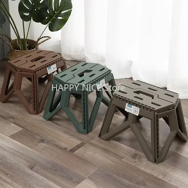 Dining chair folding dining table Acrylic designer folding chair plastic modern retro for dining room bedroom patio furniture