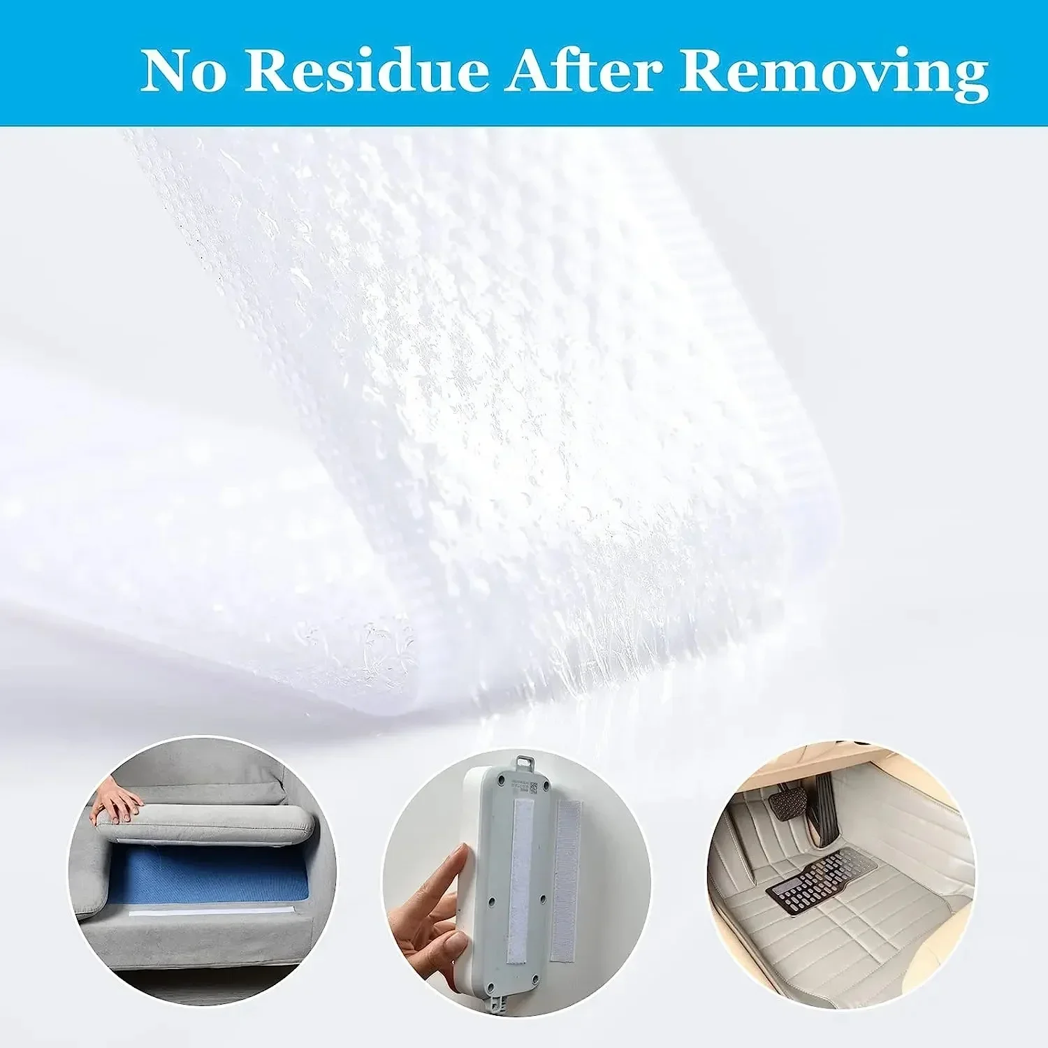 Heavy Duty Double Sided Self Adhesive Hook and Loop Tape