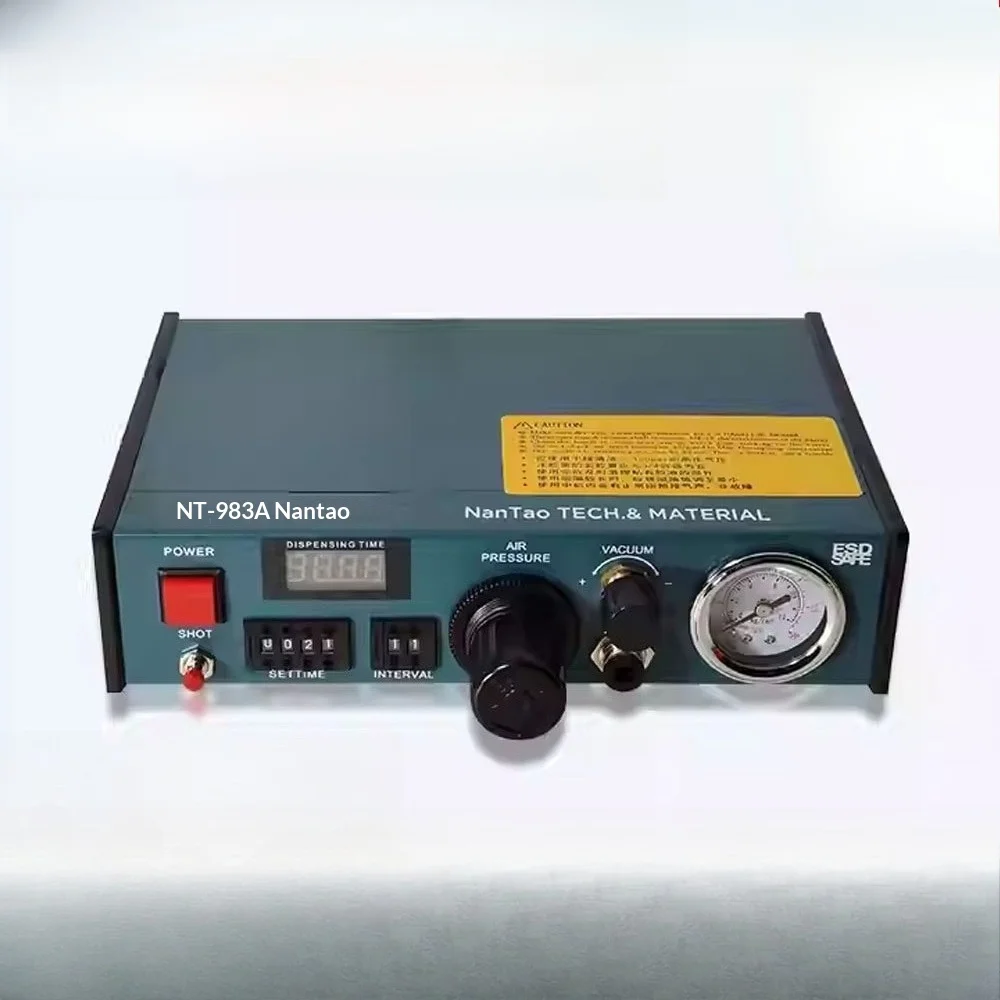 983A 220V 자동 접착제 디스펜서 기계 정밀 디스펜싱 컨트롤러 접착제 기계 디지털 제어 드립 접착제 디스펜서 기계