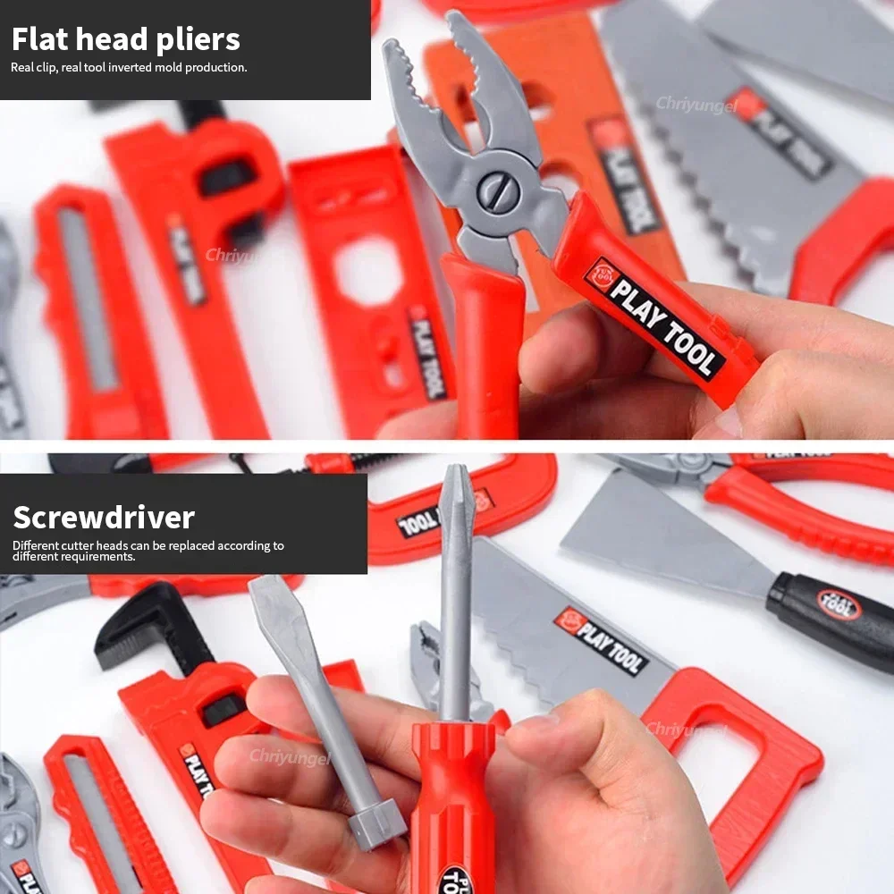 Pretend Tools Kit Kids 42PCS Set Play Repair Tool Set Plastic Construction Toys Screwdrivers For Toddler Boys Girls Child plastic construction toys,kids repair toys,kids construction toys,kids pretend play set