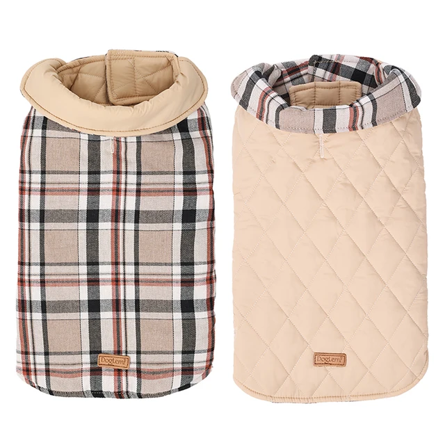 Reversible Quilted Jacket for French Bulldogs - 2-in-1 Coat 8