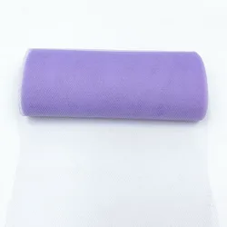 Rainbow Glitter Tulle Rolls - 6in x 10 Yards, 44 Vibrant Colors for Crafting & Party Décor (PURPLE)