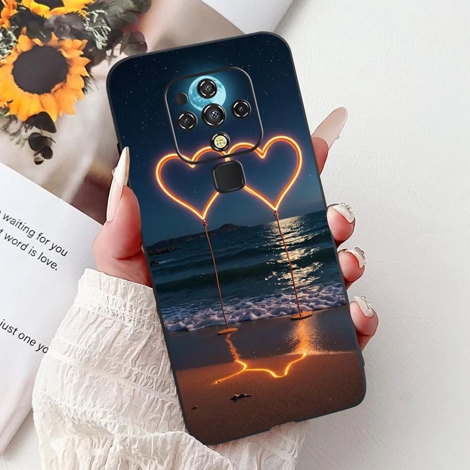 Luxury Painted Soft Silicone Phone Case Cover
