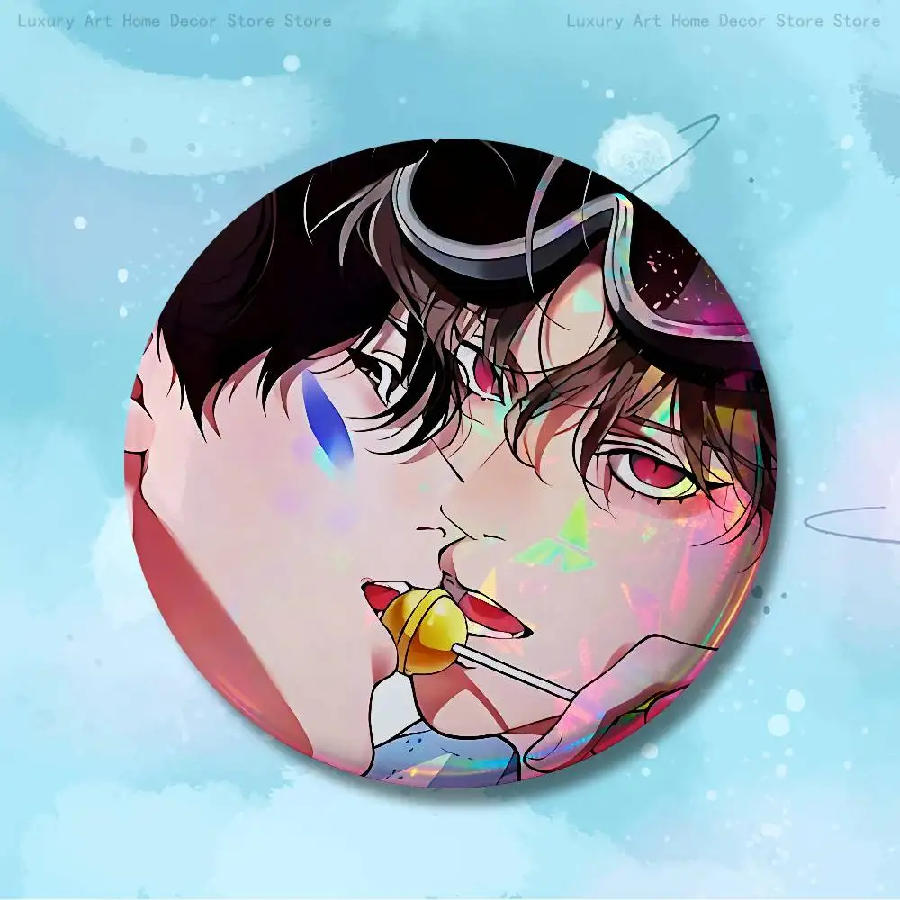 L-Lost In The C-Cloud Manga 58mm 44mm HD-Druck Broschen-Abzeichen Pretty Derby Runde Display-Broschen Anstecknadeln – Detail 15
