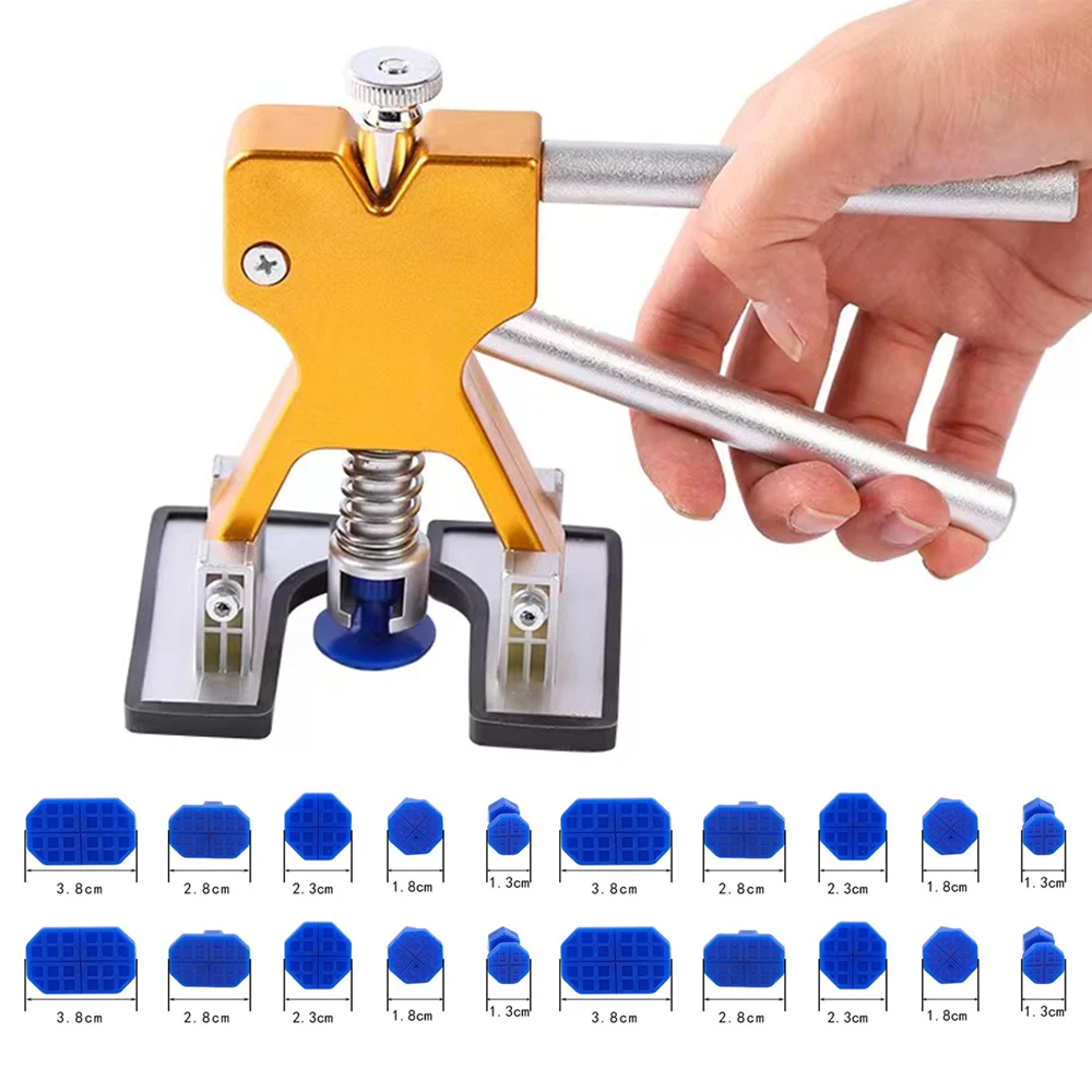 Kit Riparazione Ammaccature Senza Vernice - Estrattore Pneumatico In Acciaio Zincato, Per Auto E Elettrodomestici