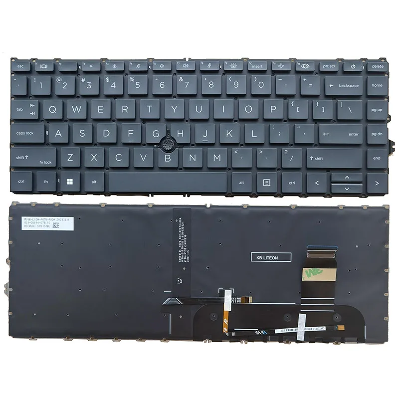 

New For HP EliteBook 840 G7 840 G8 845 G7 745 G7 745 G8 US Keyboard Backlit