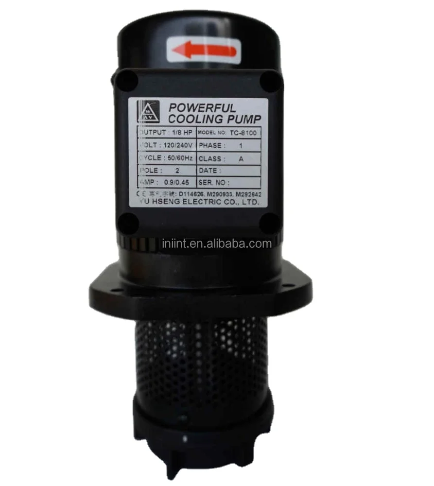 

1/8 H P shaft 100mm wood cutting machinery Coolant Pump