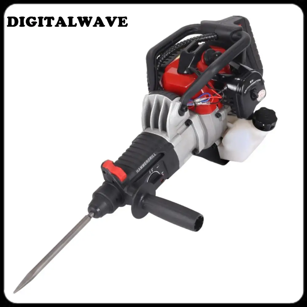 

1200W Electric Drill Demolition Hammer Gasoline Pickaxe Electric Diamond Head Concrete Percussion Hammer Rock Drilling Machine