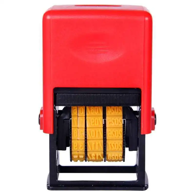 Self Inking Date Stamp Self-inking Date Stamp MFG/EXP Date Stamp for Factory Manufacture Supermarket Store Office School Bank Stamps