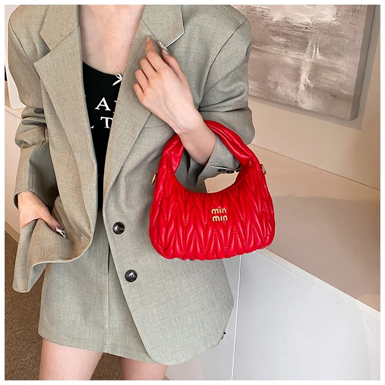 Womens Bag Thread Hobos Tote Bag Shoulder Crossbody Bags for Women Handbag and Purses Ladies Messenger Bags