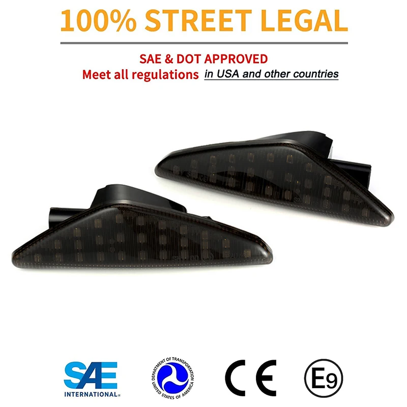 Canbus LED ���̳��� ���̵� ��Ŀ ����, ���� ���õ�, ������ ����, BMW X3 X5 X6 F25 E70 E71 E72 2010-2017 OEM 63137171007, 2 ��