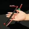 Demon Slayer Sword Kamado Nezuko Nichirin Blade Alloy Katana Sword Press To Eject Japanese Samurai  Anime Weapon Model Gifts 3