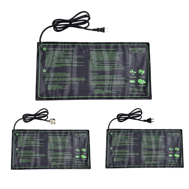 Új Óvodai Palánták Hőszőnyege Növényi Vetőmag Csírázás Szaporodás Klón Pad Vízálló Kert - Image 2