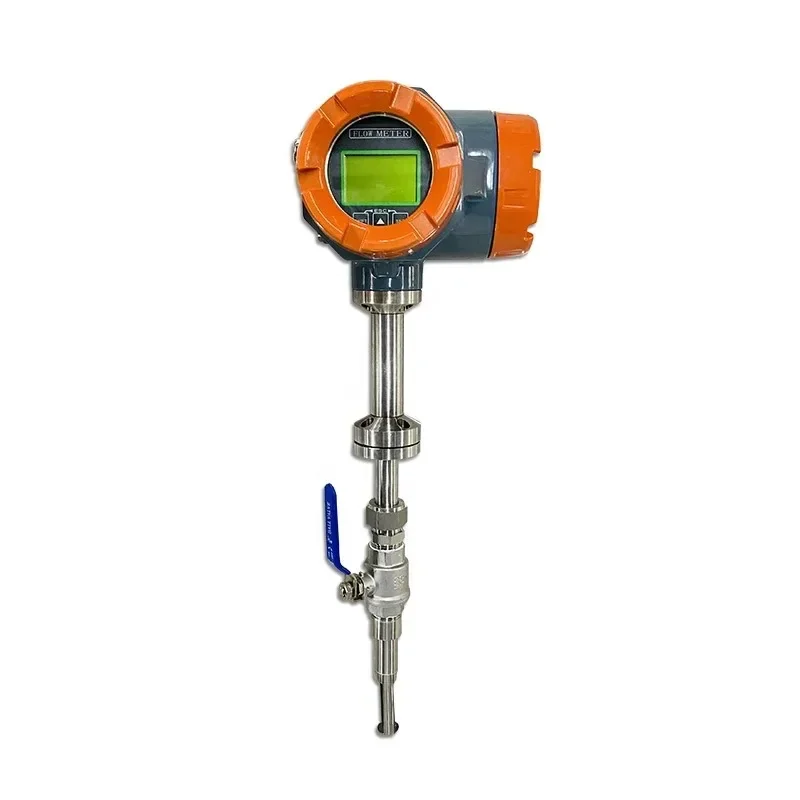 

Factory RS485 High Temperature Compressed Air Natural Gas Digital Oxygen Thermal Mass Flow Meter
