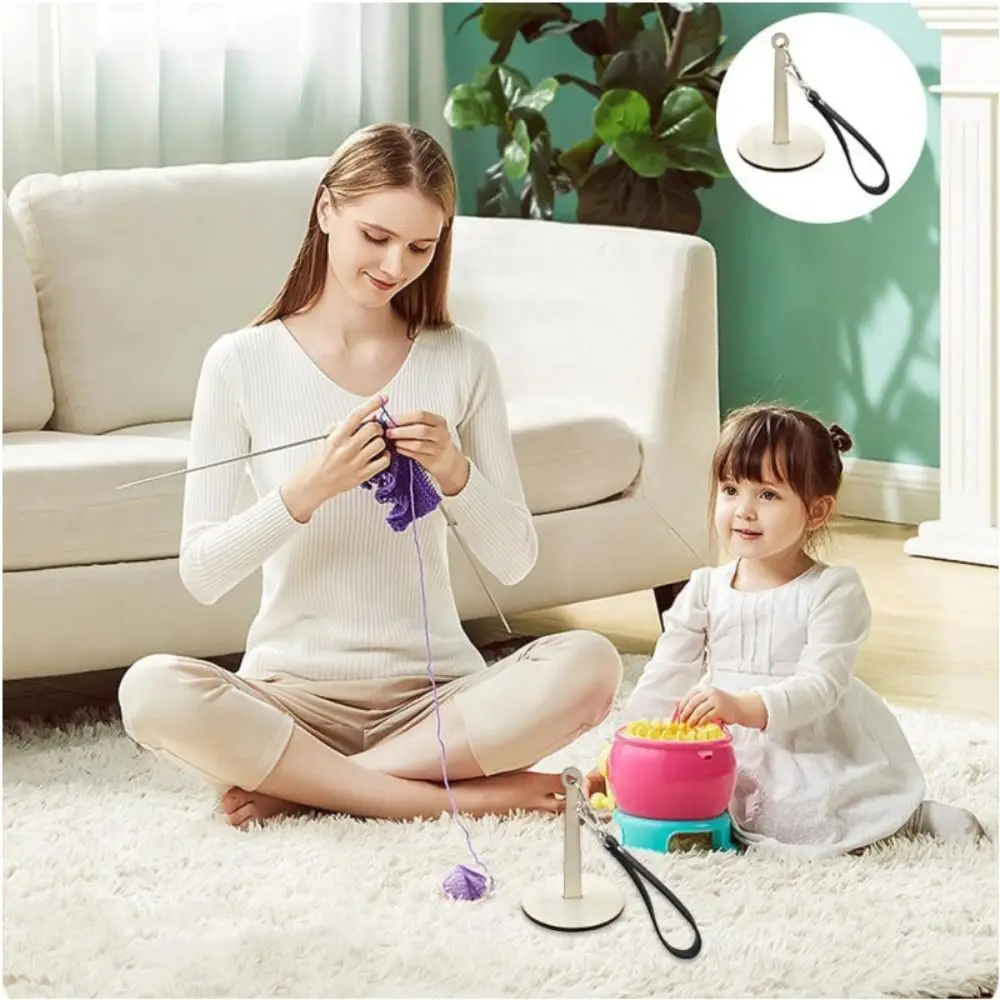 Acrylic Transparent Wrist Yarn Holder for Knitting and Crochet