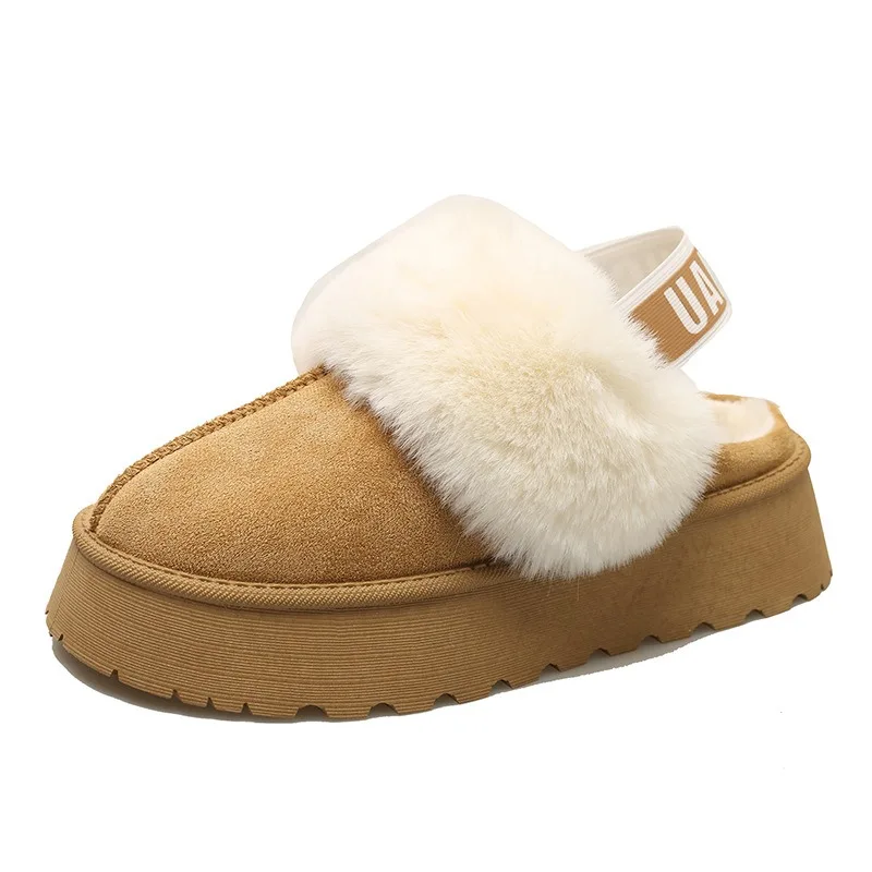 2024 New Winter Snow Boots for Women - Fur Lined with Thick Fleece and Warm Cotton - 5
