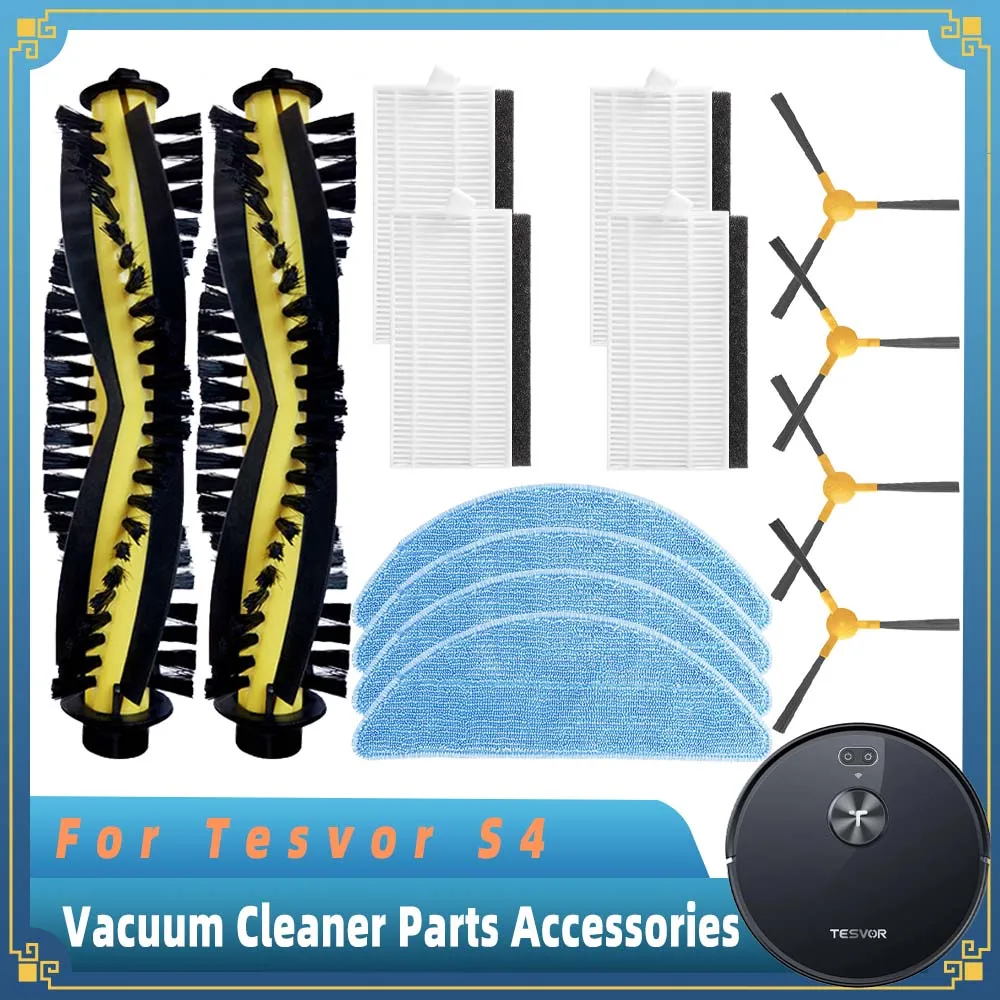 ForTesvorS4RobotVacuumCleanerReplacementSparePartsAccessories