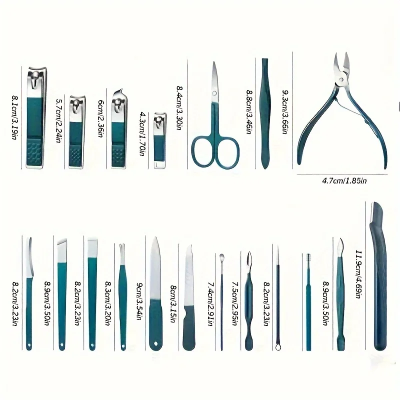 Nail Care Kit 6/7/10/12/18 Piece Stainless Steel Manicure & Pedicure Set Nail Clipper Set Ideal for Home and Salon Grooming nail clipper set,nail care kit,nail scissors set,manicure pedicure kit,manicure set,manicure sets,manicure nail clipper set,nail clippers kit