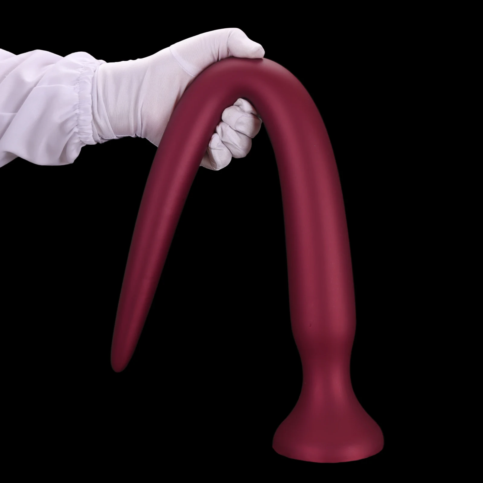 Plug anal en silicone avec ventouse pour massage de la prostate_voghion.com