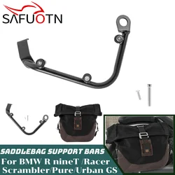 R nineT Saddlebag Support Bracket for BMW R9T Scrambler Urban GS Pure Racer Motorcycle Side Mount Holder Bags Luggage Rack Bars