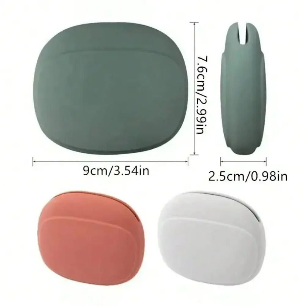 Silicone Cell Phone Cable Bag Data Cable Storage Box Travel Earphone Wire Key U Drive USB Rating Sauna