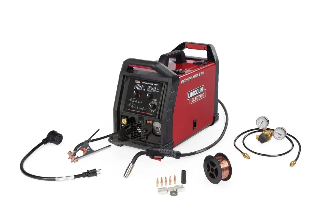 Power MIG 211i MIG Welder K6080-1 Dual Input Voltage-120V and 230V Inputs USA