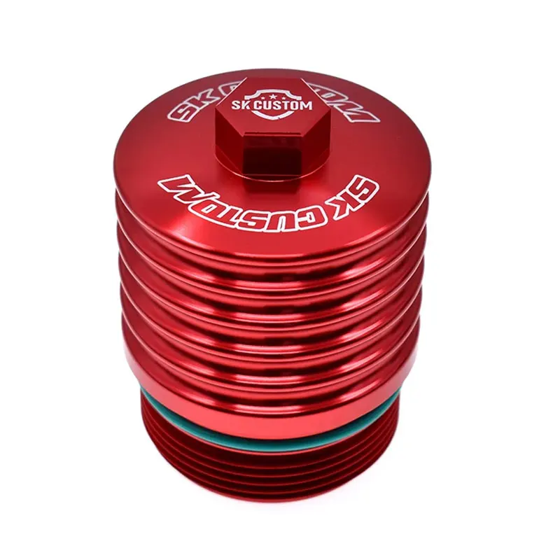 For VW Filter housing For Audi DSG 6 Speed Transmission Filter Cover Aluminum Alloy Cover Car Modification DQ250 DQ251