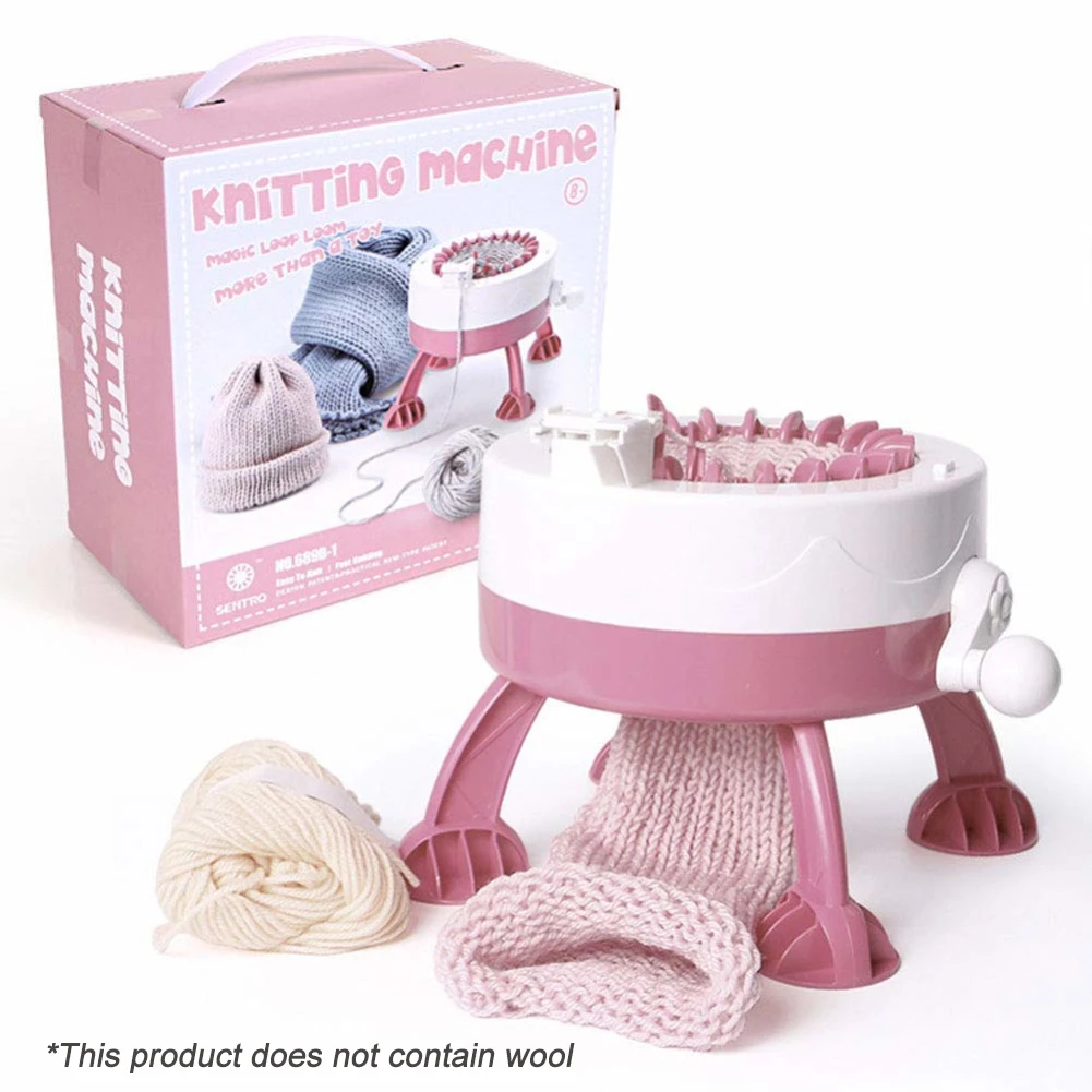 Sentro Knitting Machine Craft Project 40 Needle Hand Knitting Machine Kit  for Knitting Craft Such as Scarves/Hats/Sweaters/Glove - AliExpress