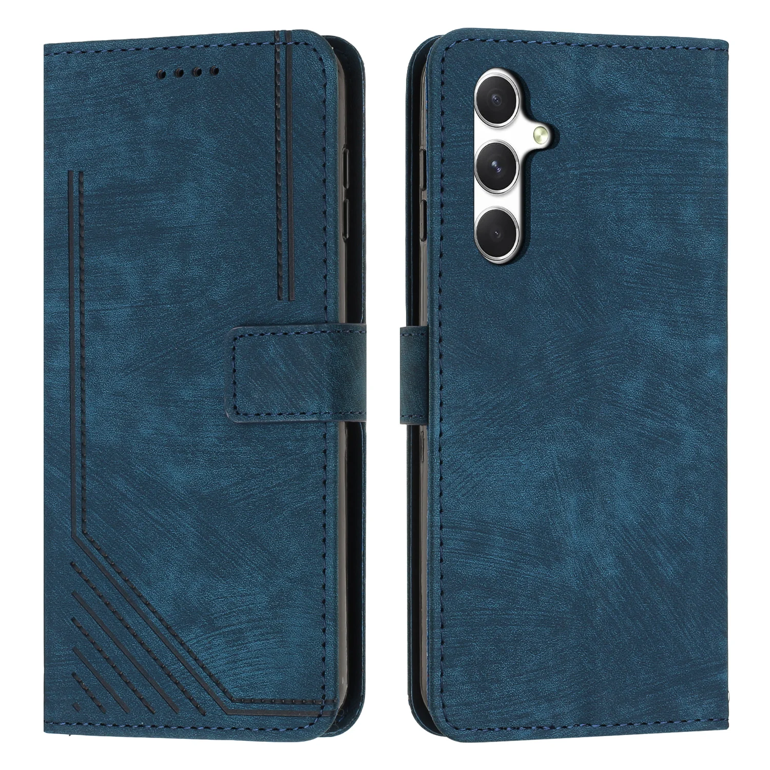 Premium Magnetic Flip Leather Phone Case - Stylish Protective Cover