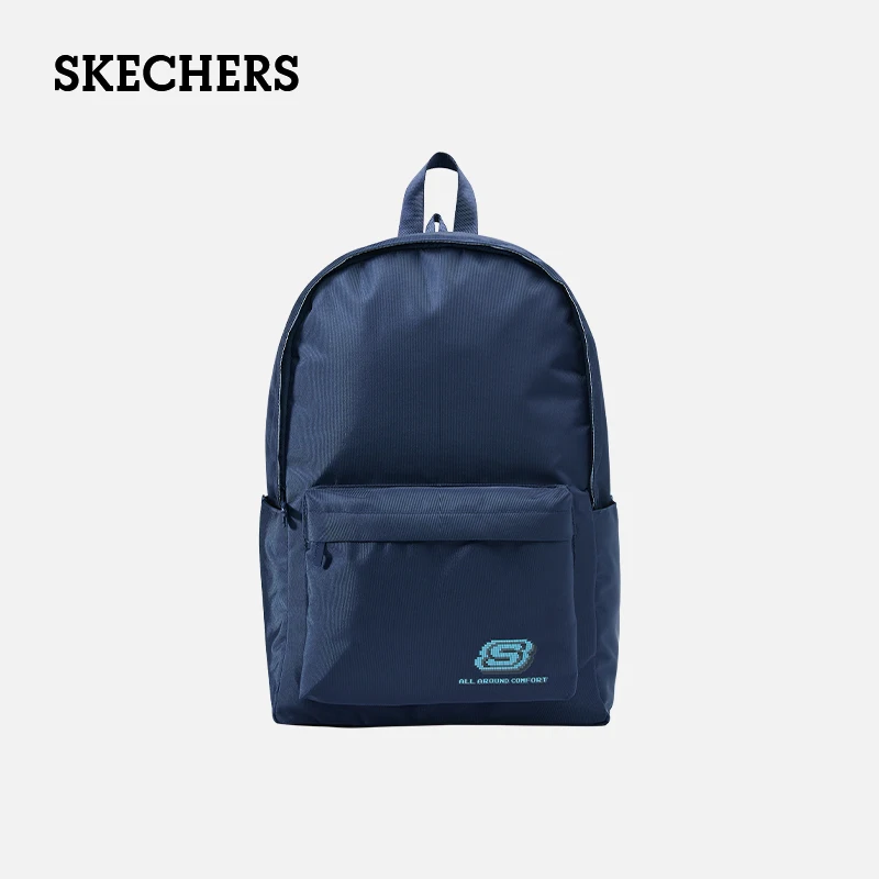 

Рюкзак школьный Skechers для мужчин и женщин, модный ранец для колледжа для ноутбука, удобная однотонная женская сумка на плечо, дорожная сумка для книг