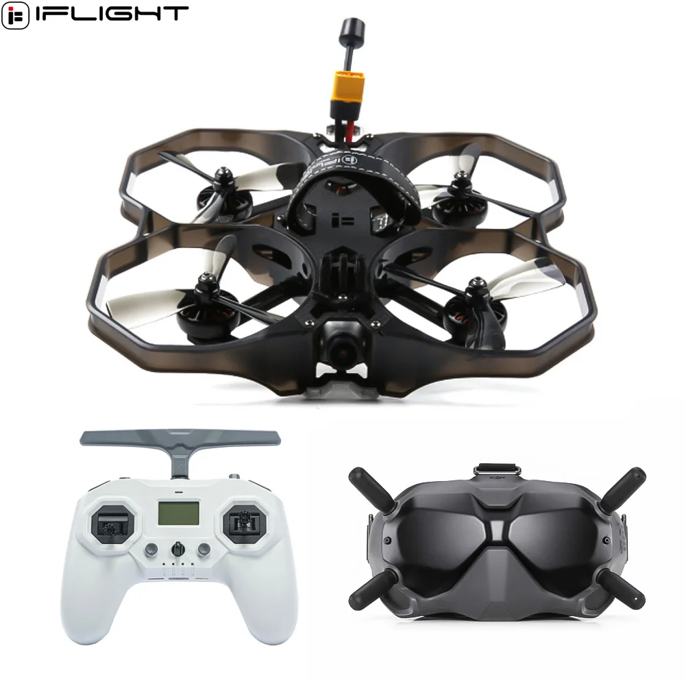 IFlight ProTek35 HD 6S CineWhoop W/ Caddx Polar Vista 디지털 HD 시스템, FPV RTF W/ Commando 8 라디오-ELR + HD FPV 고글 V2