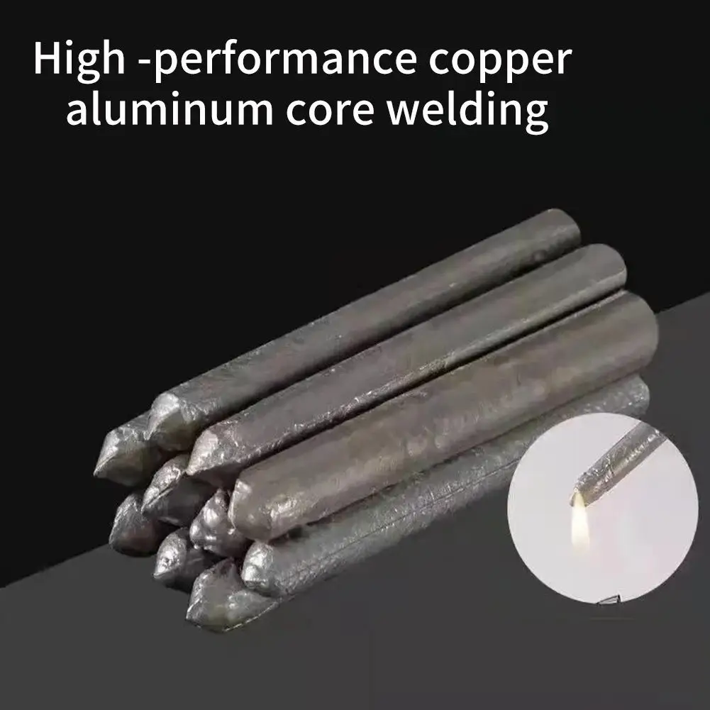 Universal Copper Aluminum Welding Rods Low Temperature Easy Melt Welding Rods Cored Wire Soldering Repair For Alloy welding rods aluminum welding rods welding wire tin solder rod