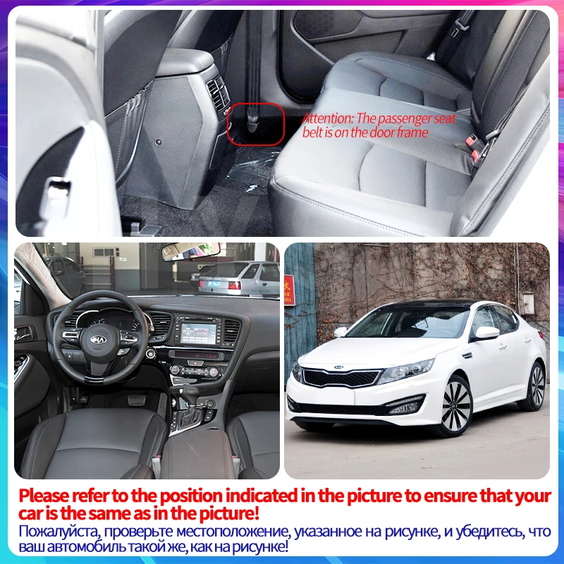 Auto Fußmatten für Kia Optima K5 2011 2012 2013 2014 2015 Auto Teppich abdeckungen Auto-Styling Innen zubehör Auto Matten