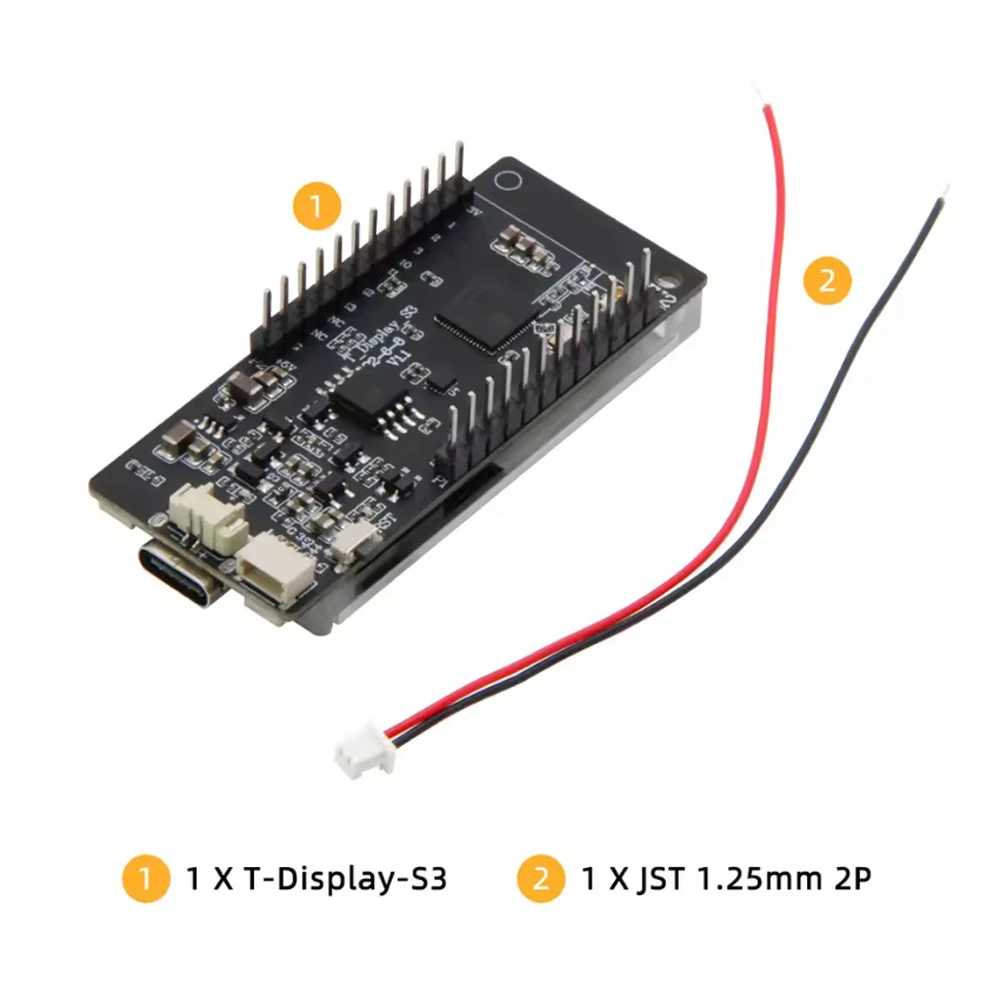 LILYGO® T-Display-S3 ESP32-S3 1.9 inch ST7789 LCD Display Development Board WIFI Bluetooth5.0 Wireless Module 170*320 Resolution