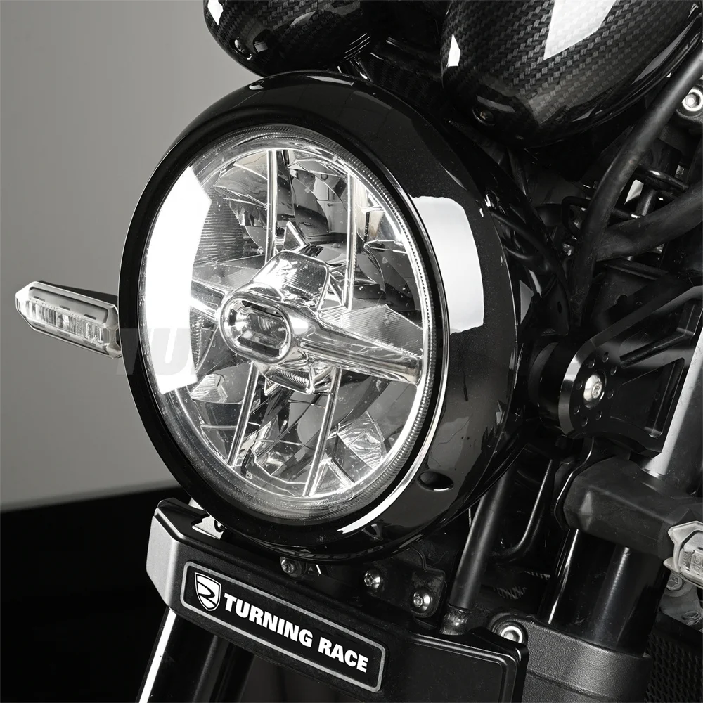 Fits for Kawasaki Z900RS-Headlight Rim Plating W800-Headlamp Rim Fairing Cover Z900RS SE CAFE Accessories motorcycle screen protector motorcycle fairing