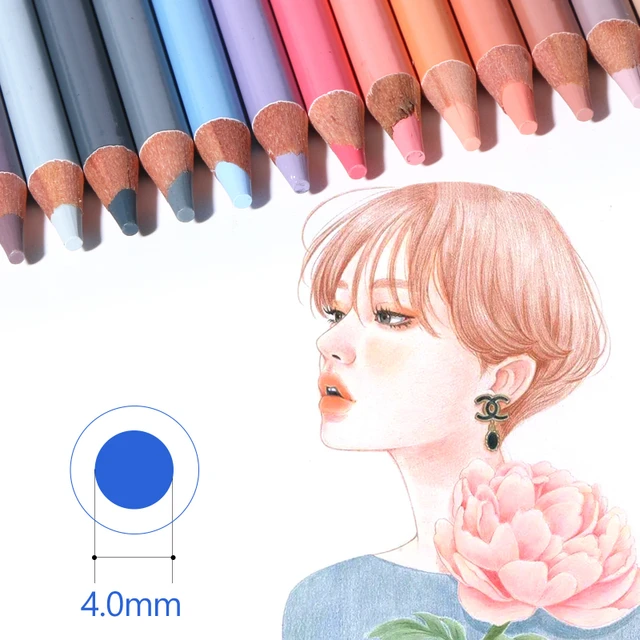 24-color Character Colored Pencils Painting Skin Lead Set Colored Pencil  Portrait Hand-painted Art Painting Supplies - Wooden Colored Pencils -  AliExpress