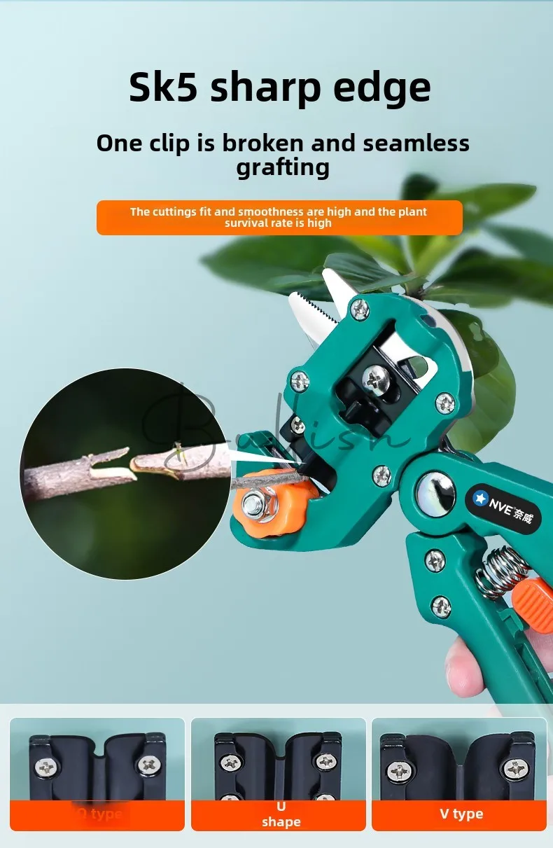 Fruit tree grafting artifact bud knife seedlings pruning scissors gardening grafting knife potted plant