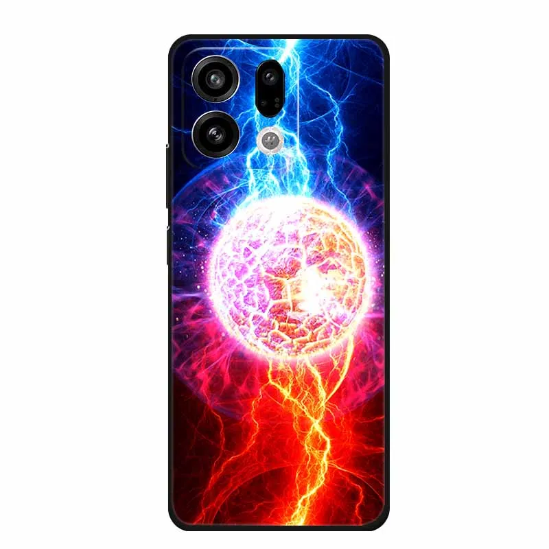 Sleek Black Silicone Soft Back Phone Case