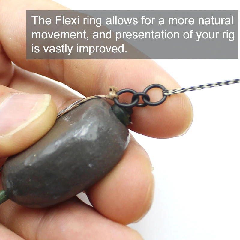 20pcs Carp Fishing Accessories Quick Change Swivel Double Ring