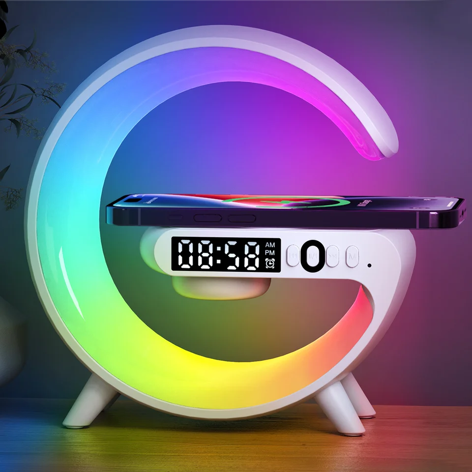Multifunctional Wireless Charger Speaker Night Light