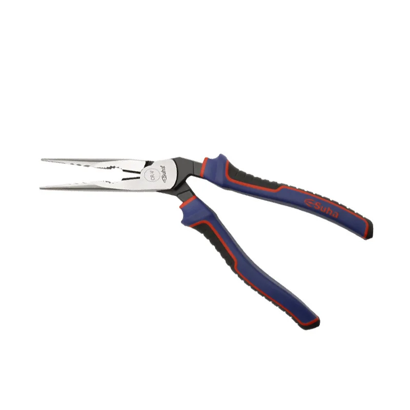 SUHA 8.5 inch Elbow Pointed Pliers For Cutting Steel Wire Electrician's Labor Saving Hand Guard Multifunctional Manual Tool 4