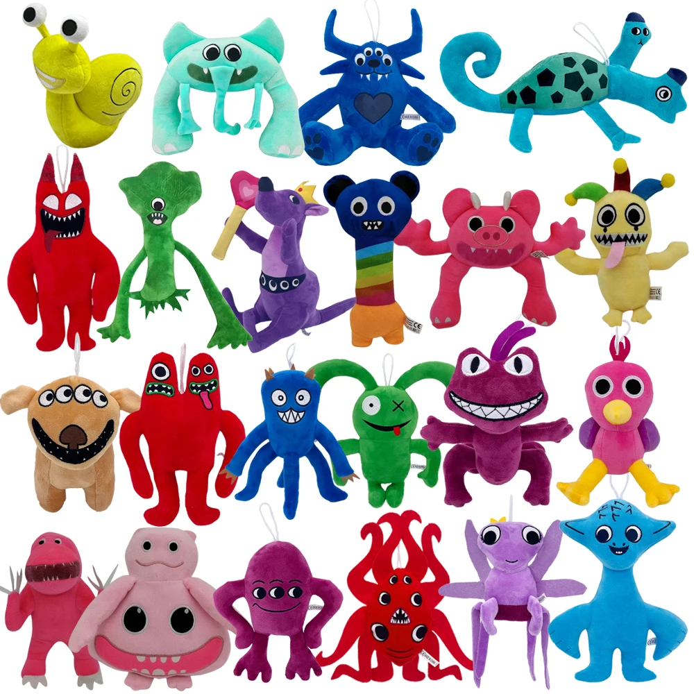 New Garten Of Banban 4 Plush Toy Garden Of Banban3 Doll Ban Ban Sad Seth  Miss Luna Jester Hole Or Pickle Evil Banban 3 Hug - AliExpress